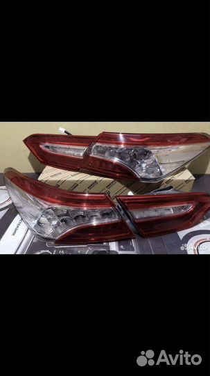 Задние фонари на Toyota camry 70 Led 3.5