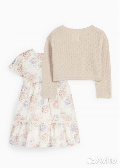 Платье для девочки с кофтой c&a 92 98