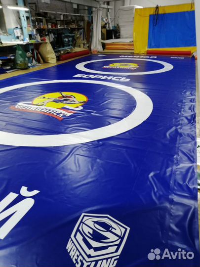 Борцовский ковер «Спортстайл» 9х9м