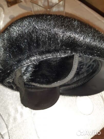 Мужская кепка из нерпы