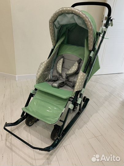 Коляска санки