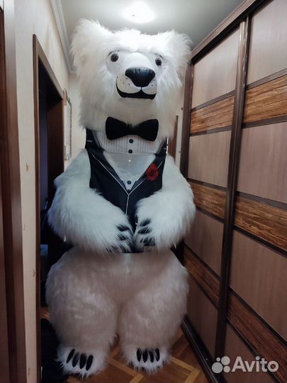 Большой танцующий медведь умка белгород