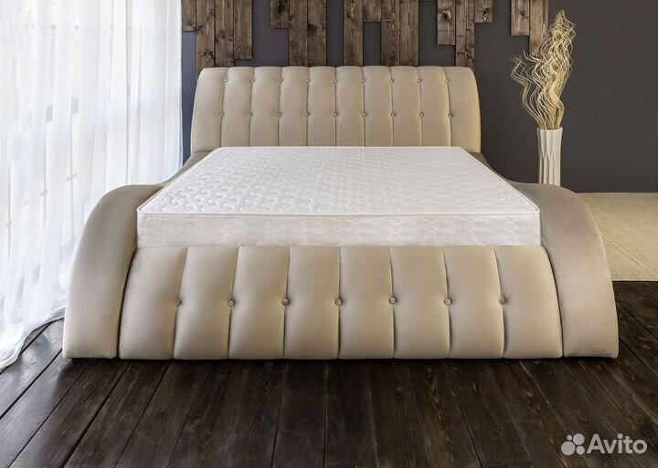 Кровать новая 200х200 Мадрид в велюре