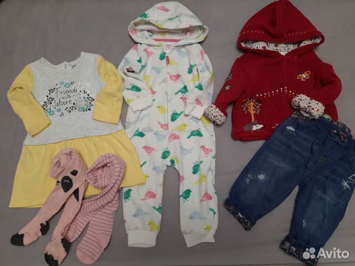 Пакет вещей 9-12мес