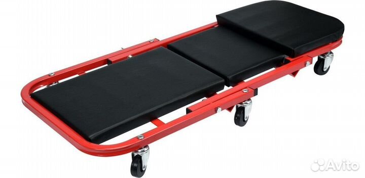 Лежак подкатной yato 910 мм складной