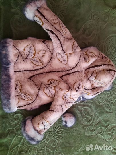 Полушубок для девочки