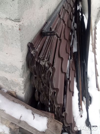 Металлочерепица бу