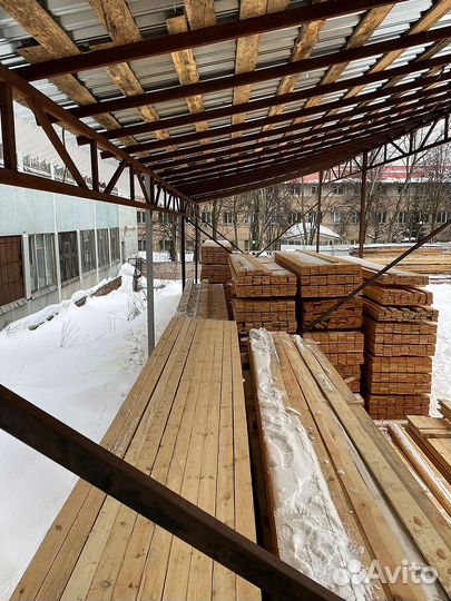 Доска обрезная 50х100х6000мм ГОСТ