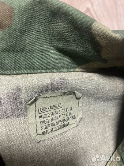 Брюки и китель woodland