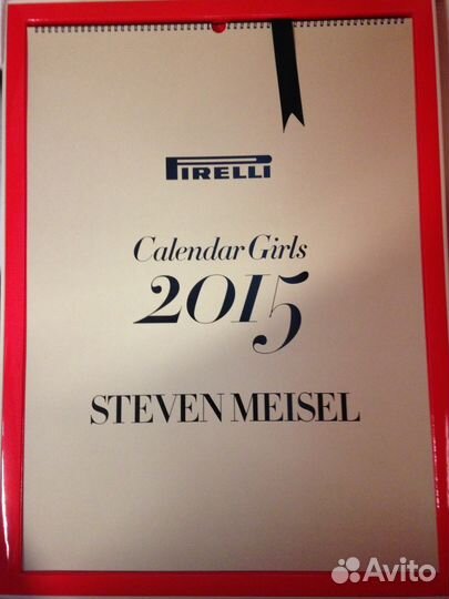 Календарь Сalendar Pirelli 2015 by Steven Meisel