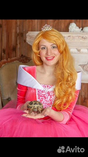 Костюм принцессы взрослый / барби для аниматора