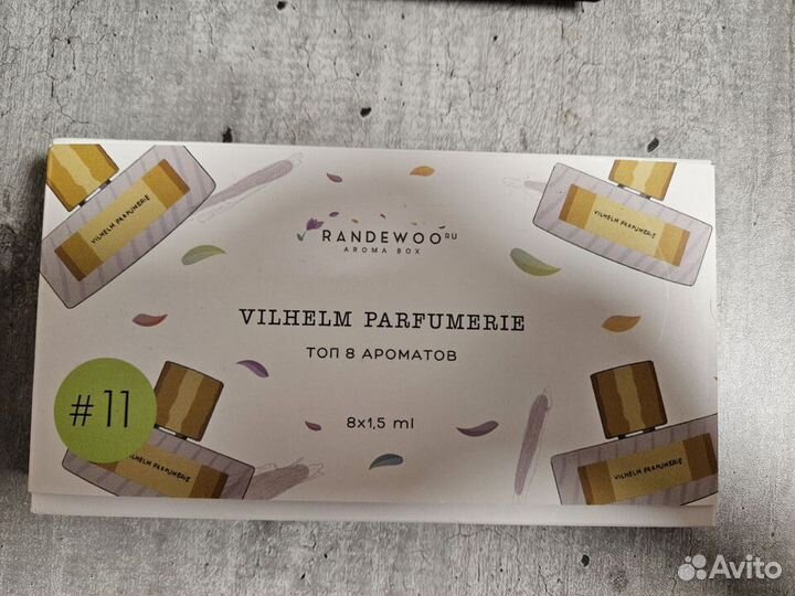 Аромабокс Vilhelm Parfumery (состав частично измен