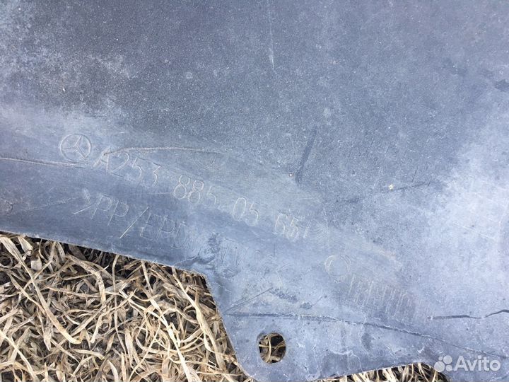 Юбка передняя Mercedes X253 GLC с 2015