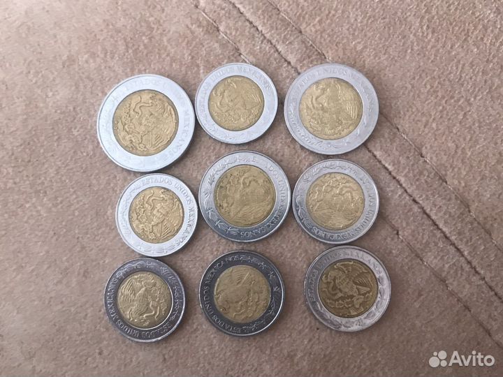 Мексиканская валюта пессо 15