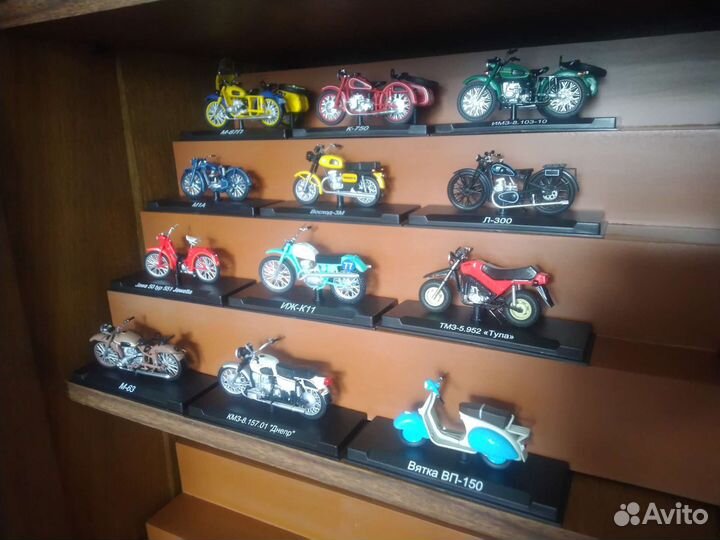 Коллекция мотоциклов 1:24