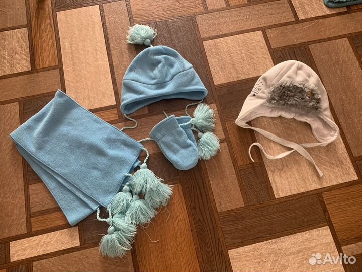 Шапки, варежки, шарф