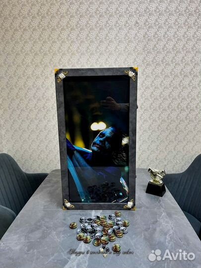 Нарды ручной работы со стеклом 