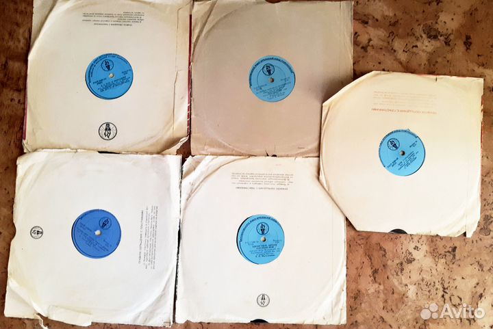 Виниловые пластинки СССР
