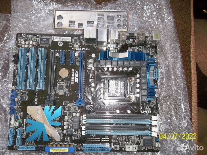 Asus P7P55D socket 1156