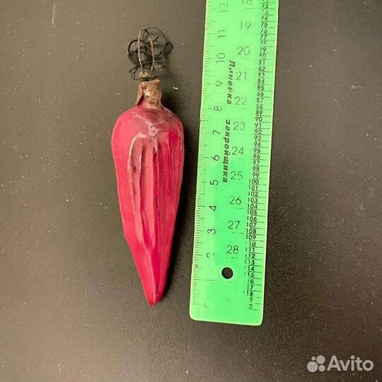 Елочные игрушки Перчик и Красная Сосулька.ссср