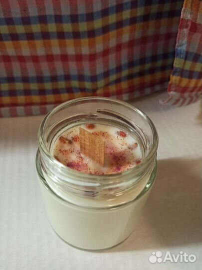 Свечи ручной работы (в баночках,в кокосе )