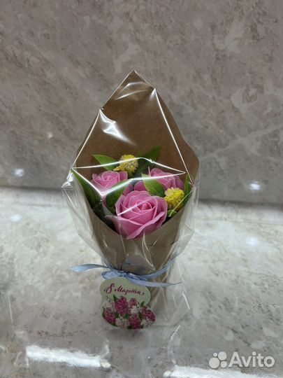 Мыльные букеты