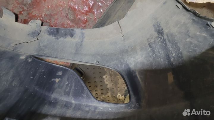 Бампер передний на hyundai solaris 1