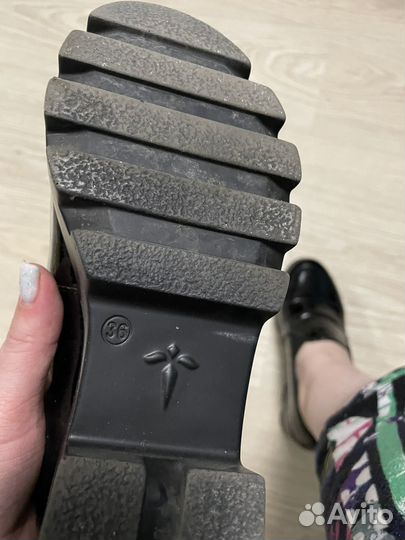 Туфли женские черные 36 размер