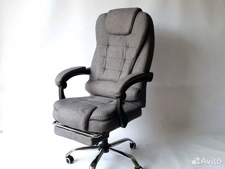 Компьютерное кресло новое тканевое