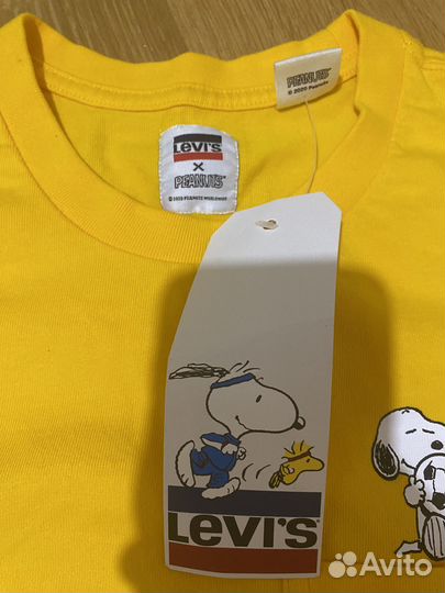 Футболка levis x peanuts