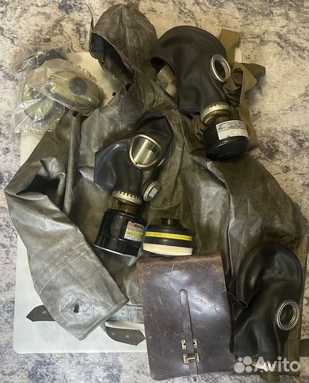 Противогаз, лот противогазный