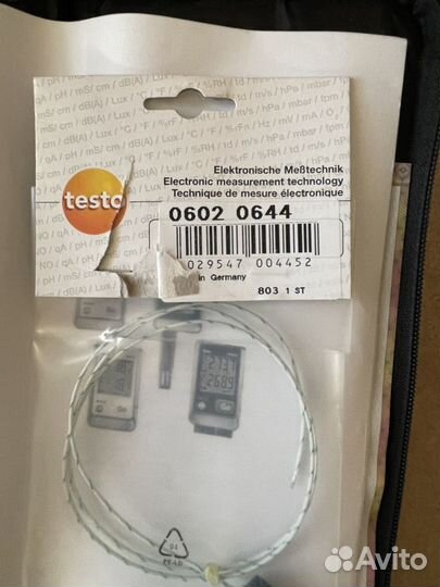 2-канальный логгер данных -Testo 175 T3