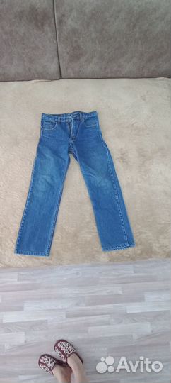 Джинсы мужские синие