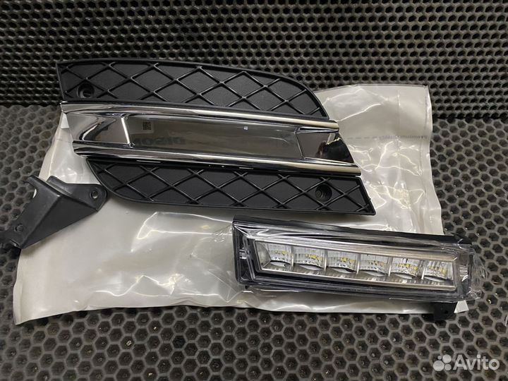 Детали переднего бампера Mercedes ML W164 рест