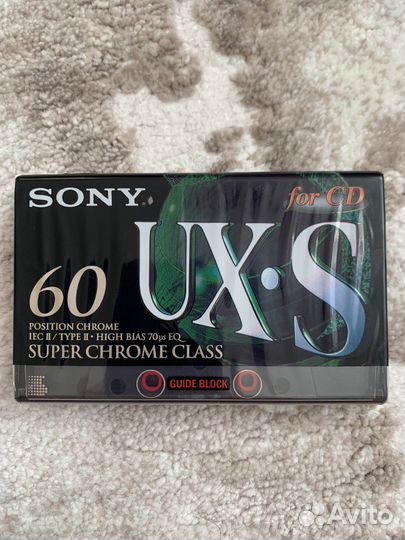 Аудиокассеты sony
