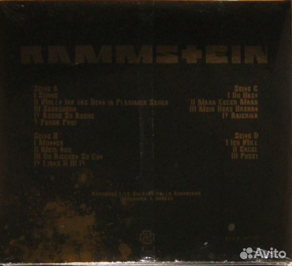 LP Rammstein – Gold Sonne 2LP Запечатана