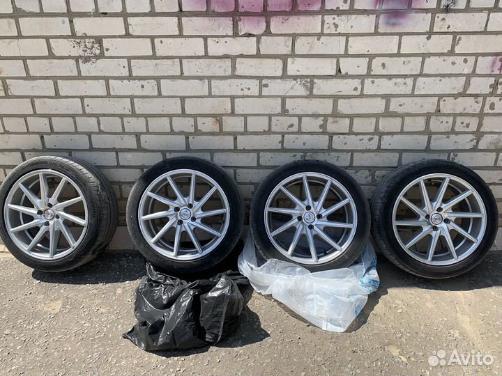 Колеса в сборе r17 летние