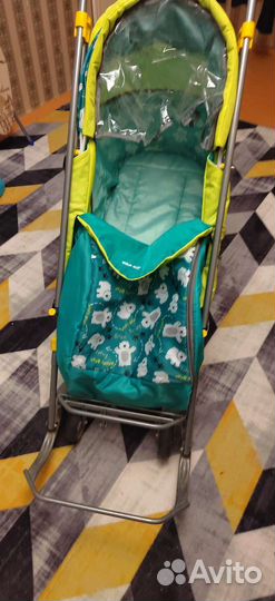 Коляска санки 3 в 1