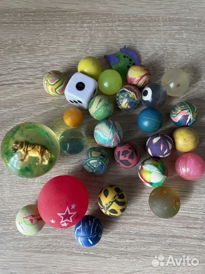 Мячики попрыгунчики
