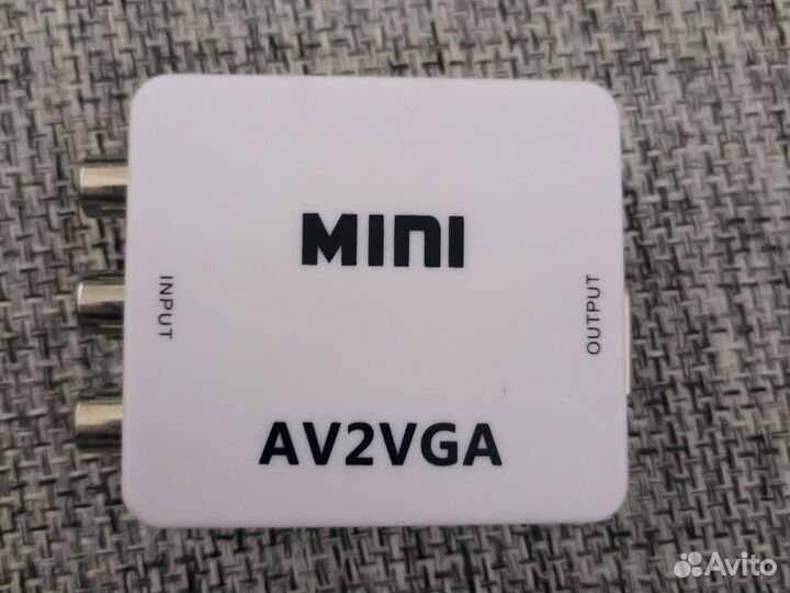 Переходник mini av2vga