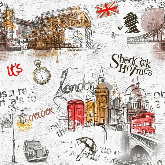 Обои бумажные