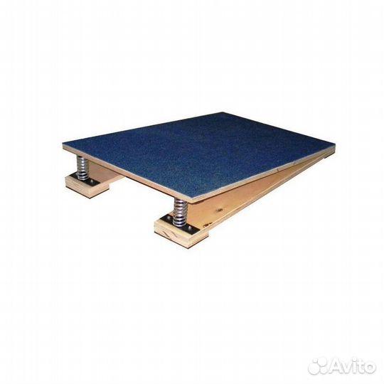 Мостик гимнастический подпружиненный 2 пружины