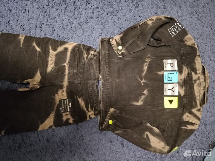 Джинсовый костюм 140+146