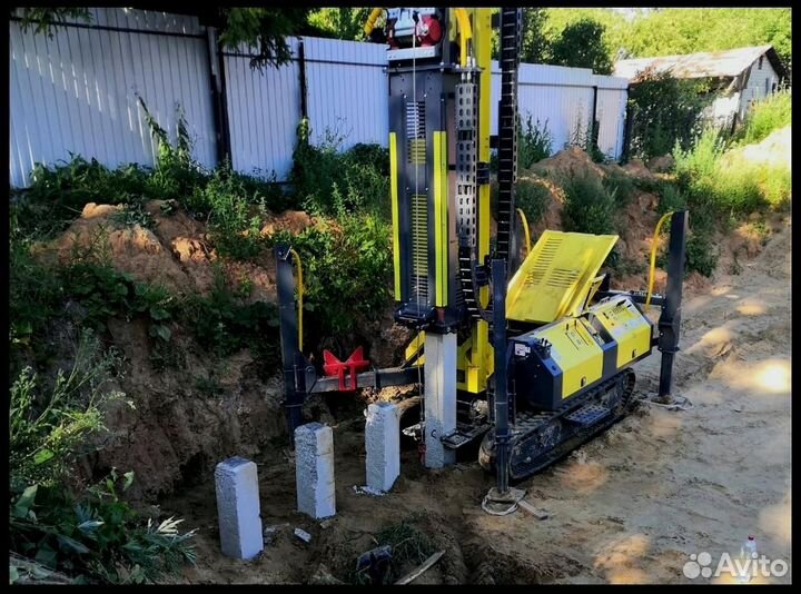 Свайный фундамент для дома в любую погоду