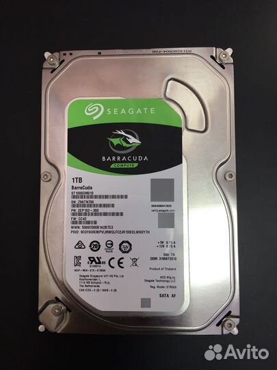 Жесткий диск Seagate 1 TB