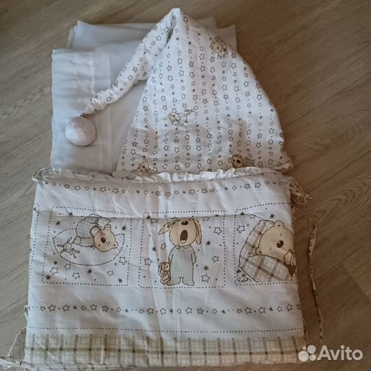 Бортики с балдахином