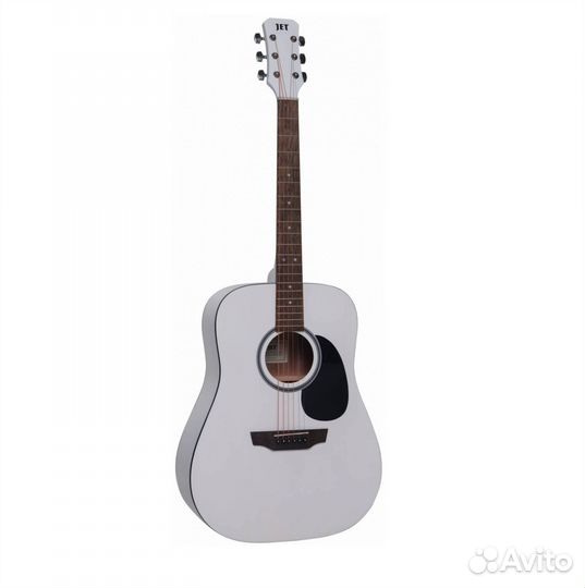 JET JD-257 WHS - акустическая гитара, ель/красное