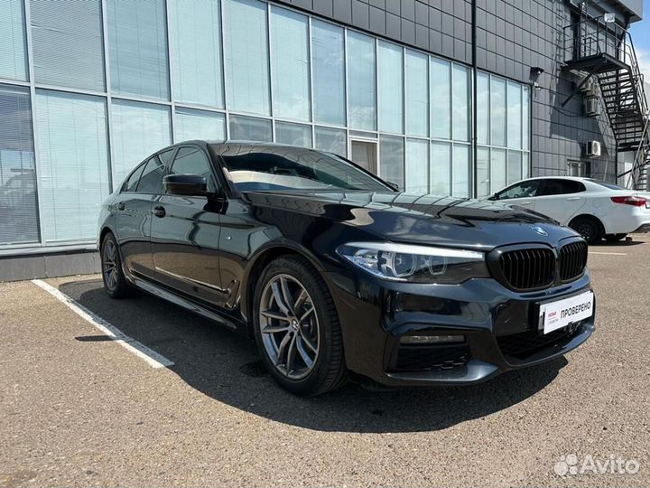 BMW 5 серия 2.0 AT, 2020, 107 240 км