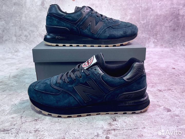 Кроссовки New Balance 574 Stone Island premium