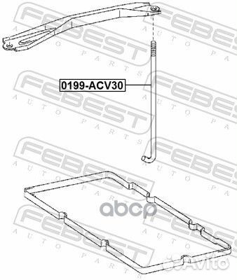 Крепление аккумулятора toyota camry 06-11 0199